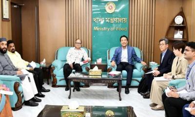 জাইকার প্রধান প্রতিনিধি ও খাদ্য উপদেষ্টার বৈঠক
