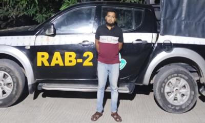 র‌্যাবের অভিযানে পিরোজপুরের জোড়া খুনের আসামী গ্রেপ্তার