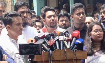 জুলাই ঘোষণাপত্র নিয়ে টালবাহানা সহ্য করা হবে না :নাহিদ