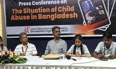 বাংলাদেশে শিশু নির্যাতন নিয়ে উদ্বিগ্ন লিডো: সংবাদ সম্মেলন